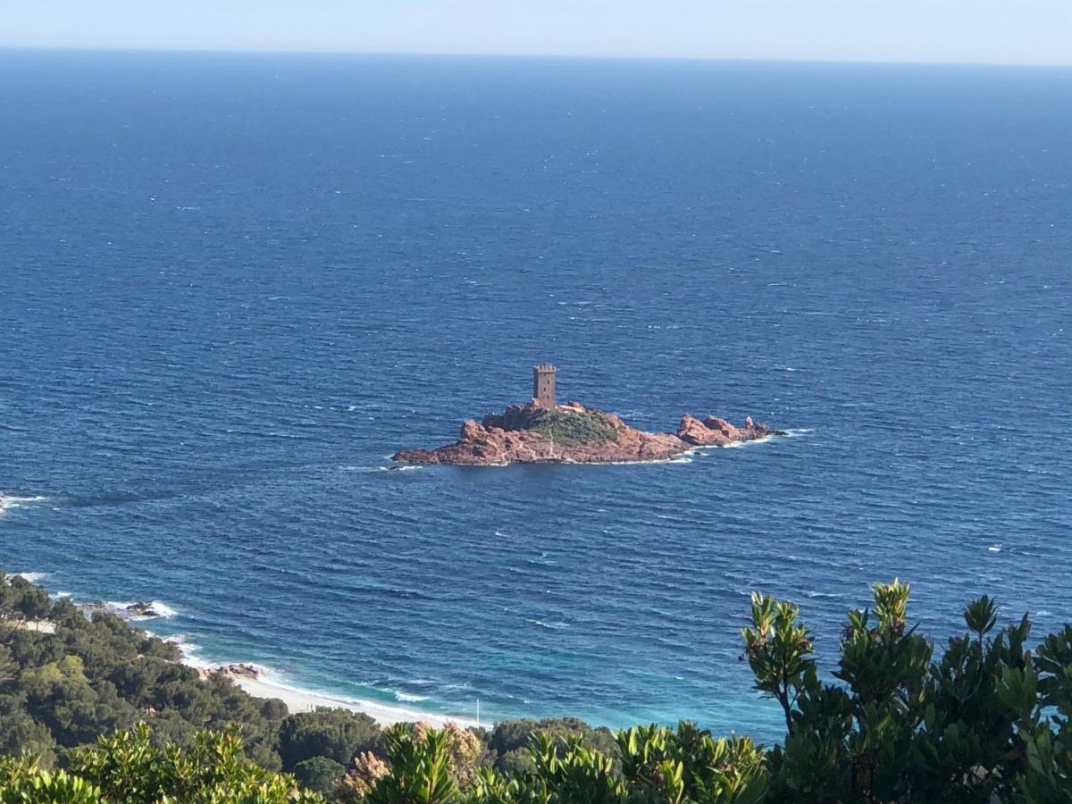 Boulouris Panorama Vue Mer Apartment Saint-Raphael  Luaran gambar